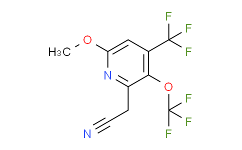 AM147760 | 1806259-80-2 | 6-Methoxy-3-(trifluoromethoxy)-4-(trifluoromethyl)pyridine-2-acetonitrile