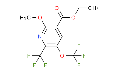 AM147761 | 1806174-34-4 | Ethyl 2-methoxy-5-(trifluoromethoxy)-6-(trifluoromethyl)pyridine-3-carboxylate