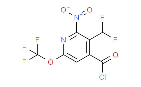 AM147765 | 1806060-46-7 | 3-(Difluoromethyl)-2-nitro-6-(trifluoromethoxy)pyridine-4-carbonyl chloride
