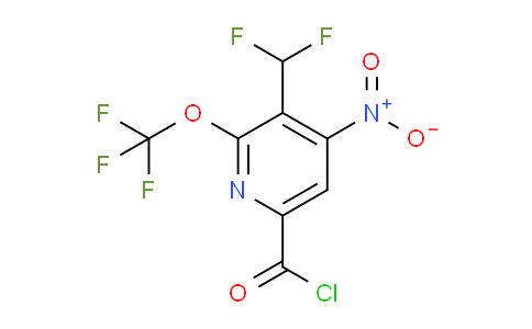 AM147768 | 1806060-49-0 | 3-(Difluoromethyl)-4-nitro-2-(trifluoromethoxy)pyridine-6-carbonyl chloride
