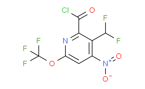 AM147770 | 1806161-52-3 | 3-(Difluoromethyl)-4-nitro-6-(trifluoromethoxy)pyridine-2-carbonyl chloride