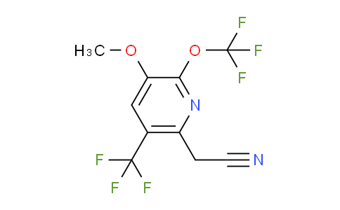 AM147776 | 1804936-51-3 | 3-Methoxy-2-(trifluoromethoxy)-5-(trifluoromethyl)pyridine-6-acetonitrile
