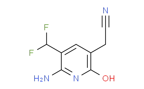 AM14778 | 1805952-54-8 | 2-Amino-3-(difluoromethyl)-6-hydroxypyridine-5-acetonitrile