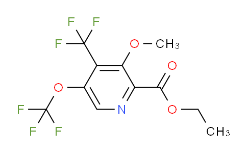 AM147782 | 1804483-72-4 | Ethyl 3-methoxy-5-(trifluoromethoxy)-4-(trifluoromethyl)pyridine-2-carboxylate