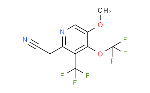 AM147785 | 1804753-31-8 | 5-Methoxy-4-(trifluoromethoxy)-3-(trifluoromethyl)pyridine-2-acetonitrile