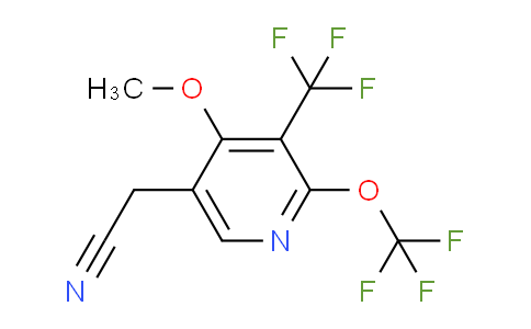 AM147791 | 1806760-60-0 | 4-Methoxy-2-(trifluoromethoxy)-3-(trifluoromethyl)pyridine-5-acetonitrile