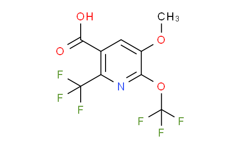 AM147794 | 1806261-08-4 | 3-Methoxy-2-(trifluoromethoxy)-6-(trifluoromethyl)pyridine-5-carboxylic acid