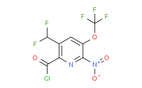 AM147796 | 1806161-66-9 | 5-(Difluoromethyl)-2-nitro-3-(trifluoromethoxy)pyridine-6-carbonyl chloride