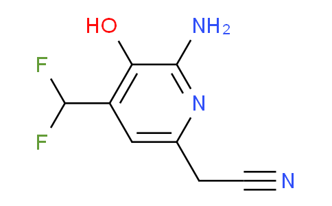 AM14780 | 1806837-11-5 | 2-Amino-4-(difluoromethyl)-3-hydroxypyridine-6-acetonitrile