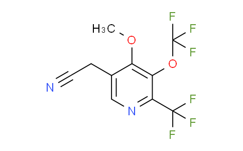 AM147802 | 1806767-30-5 | 4-Methoxy-3-(trifluoromethoxy)-2-(trifluoromethyl)pyridine-5-acetonitrile