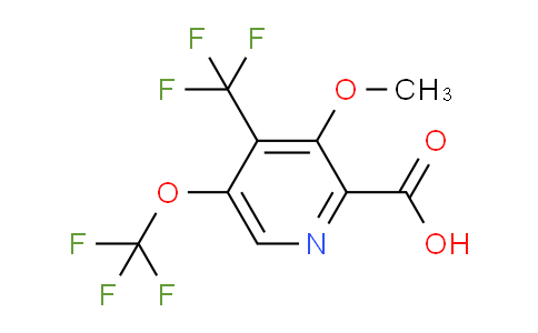 AM147804 | 1806005-40-2 | 3-Methoxy-5-(trifluoromethoxy)-4-(trifluoromethyl)pyridine-2-carboxylic acid