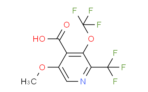 AM147805 | 1804754-27-5 | 5-Methoxy-3-(trifluoromethoxy)-2-(trifluoromethyl)pyridine-4-carboxylic acid