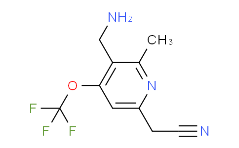 AM147806 | 1804676-27-4 | 3-(Aminomethyl)-2-methyl-4-(trifluoromethoxy)pyridine-6-acetonitrile