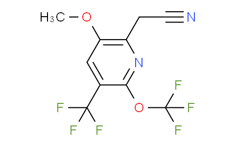 AM147807 | 1804753-46-5 | 5-Methoxy-2-(trifluoromethoxy)-3-(trifluoromethyl)pyridine-6-acetonitrile