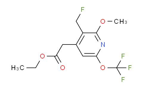 AM147809 | 1804474-94-9 | Ethyl 3-(fluoromethyl)-2-methoxy-6-(trifluoromethoxy)pyridine-4-acetate