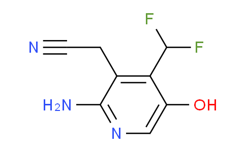 AM14781 | 1805330-55-5 | 2-Amino-4-(difluoromethyl)-5-hydroxypyridine-3-acetonitrile