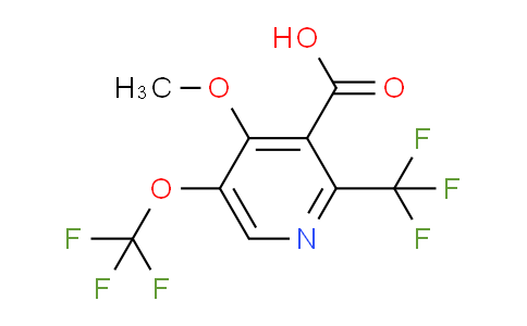 AM147812 | 1806261-31-3 | 4-Methoxy-5-(trifluoromethoxy)-2-(trifluoromethyl)pyridine-3-carboxylic acid