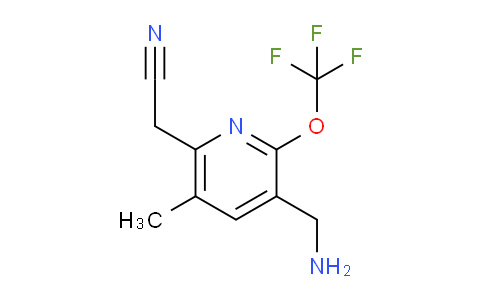 AM147814 | 1805155-93-4 | 3-(Aminomethyl)-5-methyl-2-(trifluoromethoxy)pyridine-6-acetonitrile