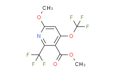 AM147821 | 1805101-50-1 | Methyl 6-methoxy-4-(trifluoromethoxy)-2-(trifluoromethyl)pyridine-3-carboxylate