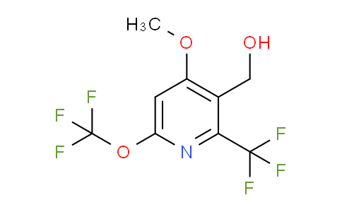 4-Methoxy-6-(trifluoromethoxy)-2-(trifluoromethyl)pyridine-3-methanol