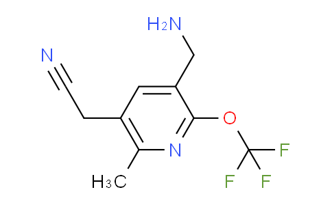 AM147828 | 1805156-27-7 | 3-(Aminomethyl)-6-methyl-2-(trifluoromethoxy)pyridine-5-acetonitrile