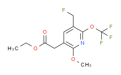 AM147829 | 1806766-78-8 | Ethyl 3-(fluoromethyl)-6-methoxy-2-(trifluoromethoxy)pyridine-5-acetate