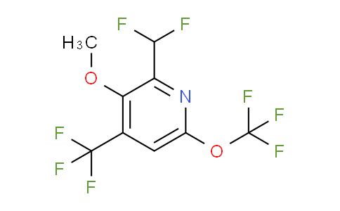 AM147832 | 1806758-93-9 | 2-(Difluoromethyl)-3-methoxy-6-(trifluoromethoxy)-4-(trifluoromethyl)pyridine