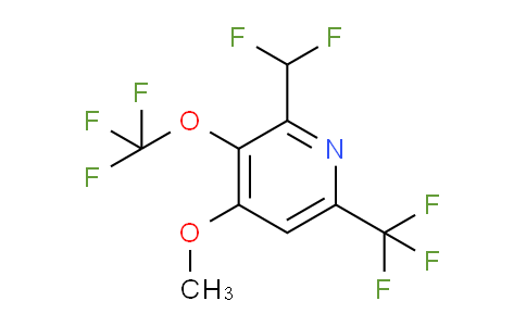 AM147835 | 1804930-81-1 | 2-(Difluoromethyl)-4-methoxy-3-(trifluoromethoxy)-6-(trifluoromethyl)pyridine