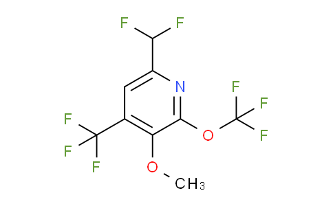 AM147840 | 1806766-87-9 | 6-(Difluoromethyl)-3-methoxy-2-(trifluoromethoxy)-4-(trifluoromethyl)pyridine
