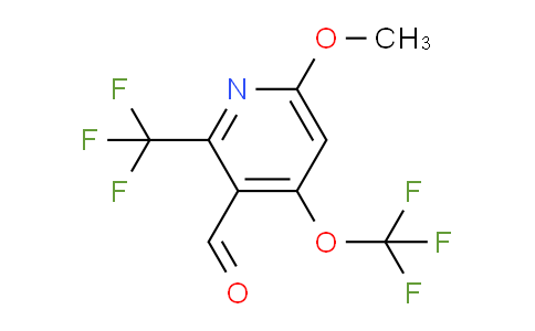 AM147845 | 1804753-54-5 | 6-Methoxy-4-(trifluoromethoxy)-2-(trifluoromethyl)pyridine-3-carboxaldehyde
