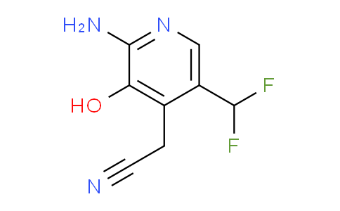 2-Amino-5-(difluoromethyl)-3-hydroxypyridine-4-acetonitrile