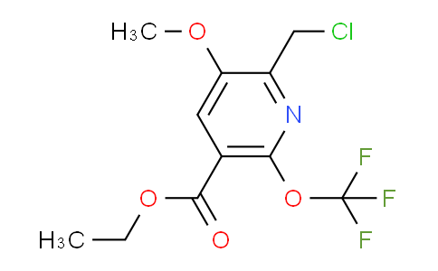 AM147853 | 1806767-48-5 | Ethyl 2-(chloromethyl)-3-methoxy-6-(trifluoromethoxy)pyridine-5-carboxylate