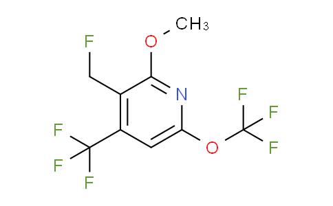 AM147854 | 1806755-14-5 | 3-(Fluoromethyl)-2-methoxy-6-(trifluoromethoxy)-4-(trifluoromethyl)pyridine