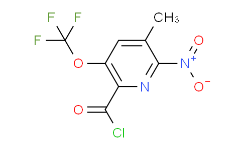 AM147855 | 1804842-54-3 | 3-Methyl-2-nitro-5-(trifluoromethoxy)pyridine-6-carbonyl chloride
