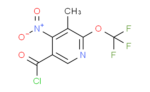 AM147857 | 1805224-23-0 | 3-Methyl-4-nitro-2-(trifluoromethoxy)pyridine-5-carbonyl chloride