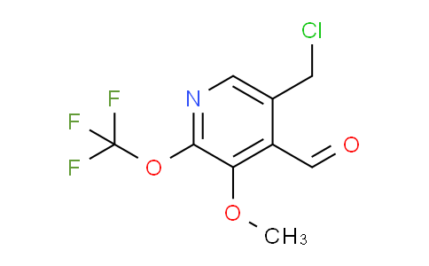 AM147858 | 1806761-31-8 | 5-(Chloromethyl)-3-methoxy-2-(trifluoromethoxy)pyridine-4-carboxaldehyde