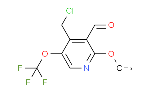 AM147859 | 1806750-08-2 | 4-(Chloromethyl)-2-methoxy-5-(trifluoromethoxy)pyridine-3-carboxaldehyde