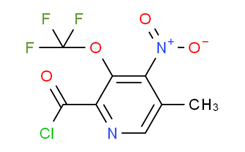 AM147860 | 1806763-08-5 | 5-Methyl-4-nitro-3-(trifluoromethoxy)pyridine-2-carbonyl chloride