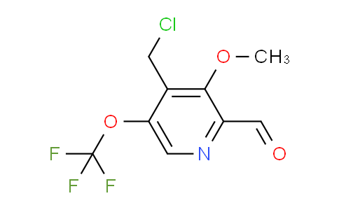 AM147862 | 1806766-13-1 | 4-(Chloromethyl)-3-methoxy-5-(trifluoromethoxy)pyridine-2-carboxaldehyde