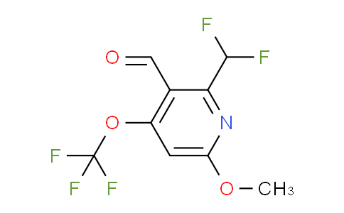 AM147867 | 1806018-15-4 | 2-(Difluoromethyl)-6-methoxy-4-(trifluoromethoxy)pyridine-3-carboxaldehyde