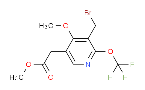 AM147868 | 1805918-31-3 | Methyl 3-(bromomethyl)-4-methoxy-2-(trifluoromethoxy)pyridine-5-acetate