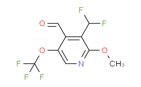 3-(Difluoromethyl)-2-methoxy-5-(trifluoromethoxy)pyridine-4-carboxaldehyde