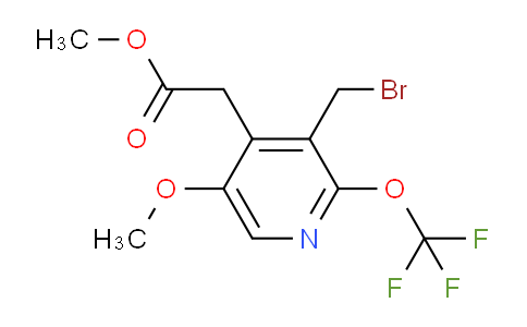 AM147871 | 1806758-66-6 | Methyl 3-(bromomethyl)-5-methoxy-2-(trifluoromethoxy)pyridine-4-acetate