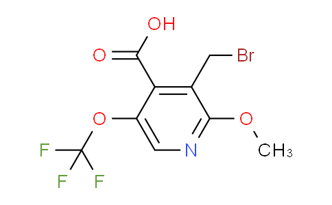 AM147877 | 1805067-74-6 | 3-(Bromomethyl)-2-methoxy-5-(trifluoromethoxy)pyridine-4-carboxylic acid