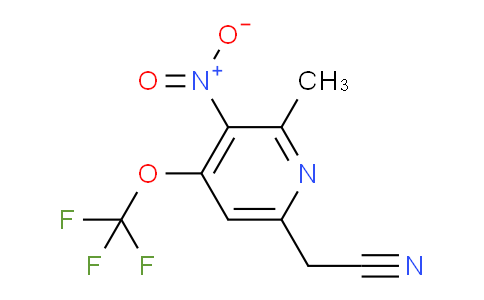 AM147878 | 1806762-45-7 | 2-Methyl-3-nitro-4-(trifluoromethoxy)pyridine-6-acetonitrile