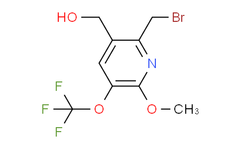 AM147879 | 1806185-41-0 | 2-(Bromomethyl)-6-methoxy-5-(trifluoromethoxy)pyridine-3-methanol