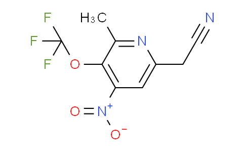AM147882 | 1806161-33-0 | 2-Methyl-4-nitro-3-(trifluoromethoxy)pyridine-6-acetonitrile