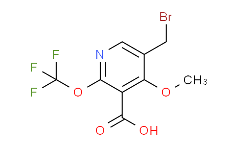 AM147884 | 1804350-81-9 | 5-(Bromomethyl)-4-methoxy-2-(trifluoromethoxy)pyridine-3-carboxylic acid