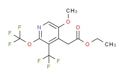 AM147888 | 1804951-60-7 | Ethyl 5-methoxy-2-(trifluoromethoxy)-3-(trifluoromethyl)pyridine-4-acetate