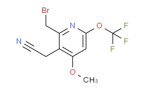 AM147892 | 1805214-48-5 | 2-(Bromomethyl)-4-methoxy-6-(trifluoromethoxy)pyridine-3-acetonitrile